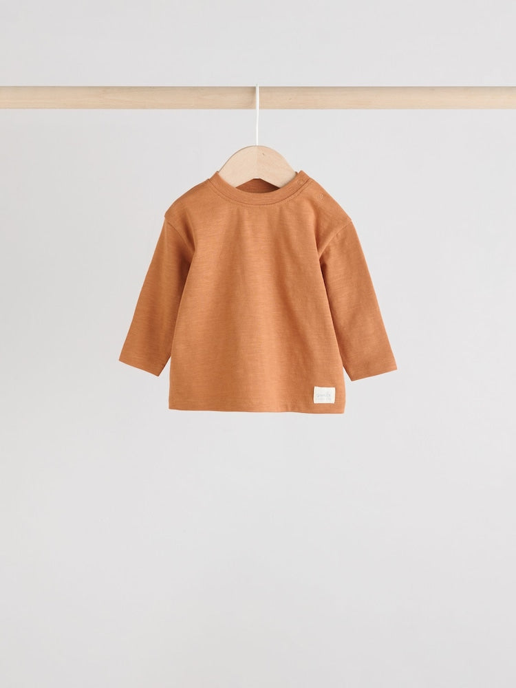 Minerals Baby Long Sleeve T-Shirts 4 Pack (0mths-2yrs)