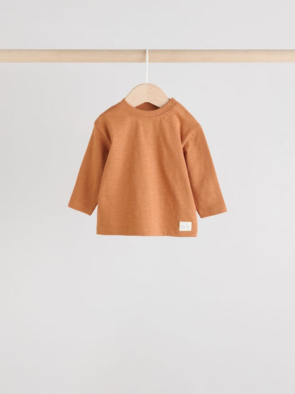 Minerals Baby Long Sleeve T-Shirts 4 Pack (0mths-2yrs)