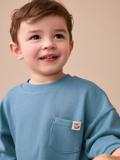 Blue Long Sleeve Top and Leggings Set (3mths-7yrs)