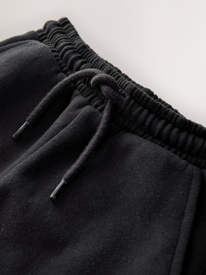 Black Regular Fit Soft Touch Jersey Joggers (3mths-7yrs) - Size 3-6 Months (62-68cm)