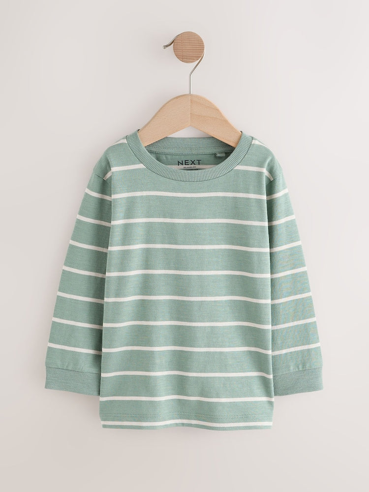 Multi Minerals Long Sleeve T-Shirts 8 Pack (3mths-7yrs)