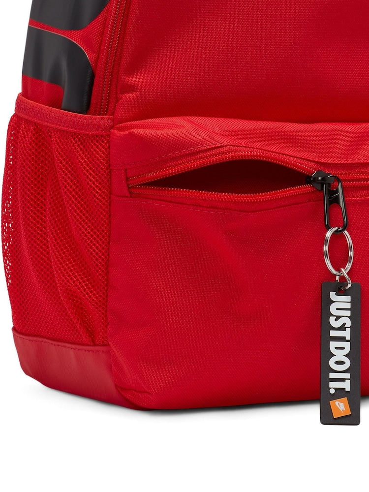 Nike University Red Kids Mini Brasilia JDI Backpack - Size One