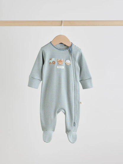 Minerals Baby Hamish Sleepsuits 4 Pack (0-2yrs)