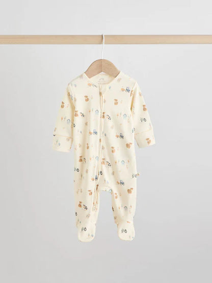 Minerals Baby Hamish Sleepsuits 4 Pack (0-2yrs)