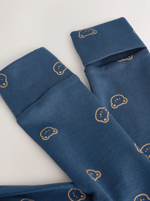 Navy Daddys Little Cub Baby Family Sleepsuit (0-2yrs)