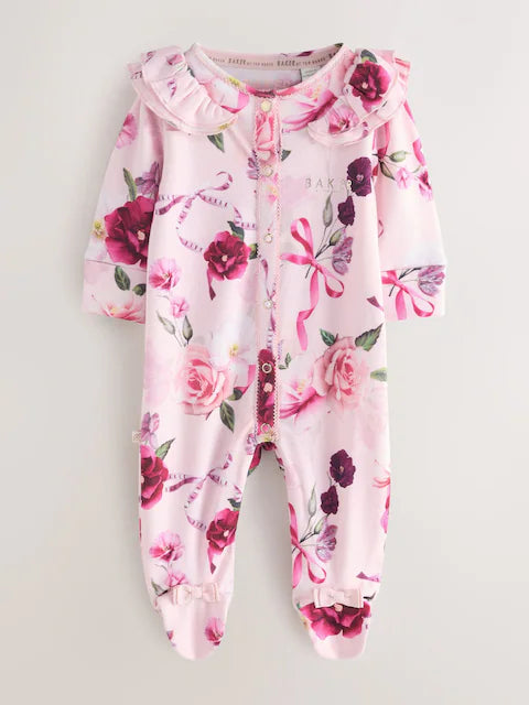 Baker by Ted Baker 3 Pack Sleepsuits