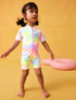 Rainbow Wave Sunsafe Swimsuit (3mths-10yrs) - Rainbow Wave Sunsafe / 12-18 Months (80-86cm)