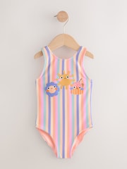 Rainbow Character Swimsuit (3mths-10yrs) - Size 3-6 Months (62-68cm)