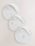 Ecru Fairy Mouse Baby Bibs 3 Pack - Size One - Default 1