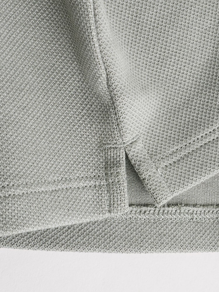Grey Polo Top and Legging Baby Set (0mths-2yrs)