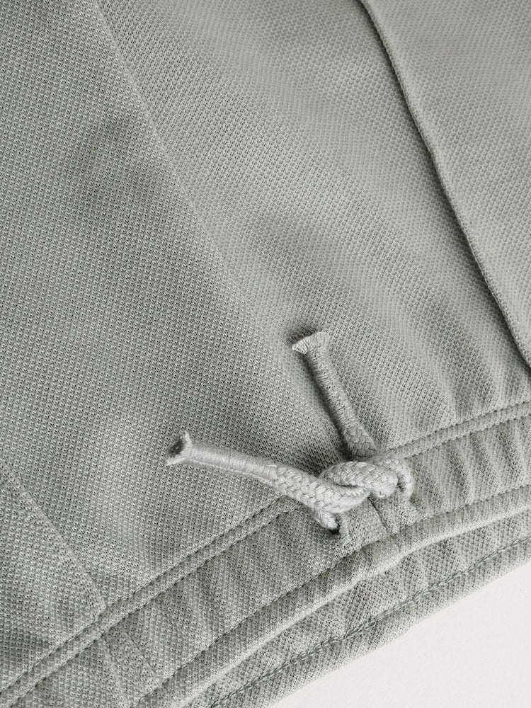 Grey Polo Top and Legging Baby Set (0mths-2yrs)