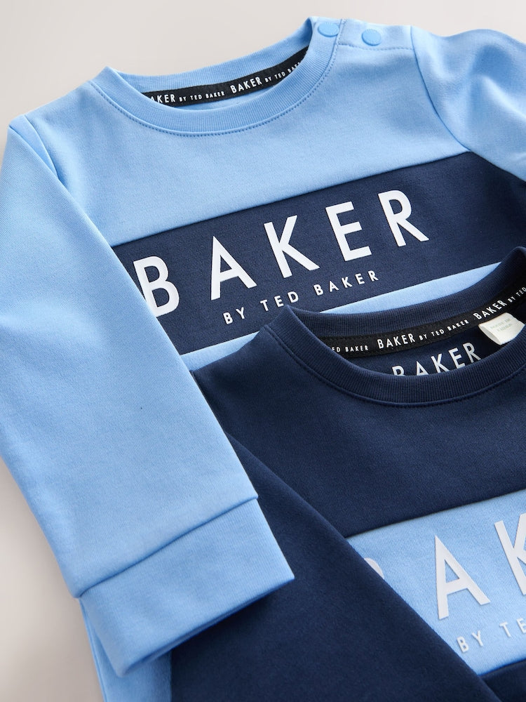 Baker by Ted Baker Romper and Reversible Hat Set