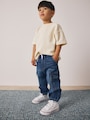 Dark Blue Comfort Stretch Wide Cargo Jeans (3mths-7yrs) - Size 3-6 Months (62-68cm)