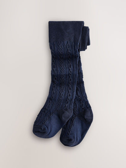 Blue Denim Bow Shorts and Tights Set (3mths-7yrs)