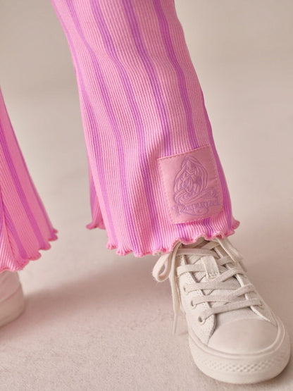 Pink Rapunzel Disney Princess Sweatshirt &amp; Flare Leggings Set (3mths-7yrs) - Size 3-6 Months (62-68cm)