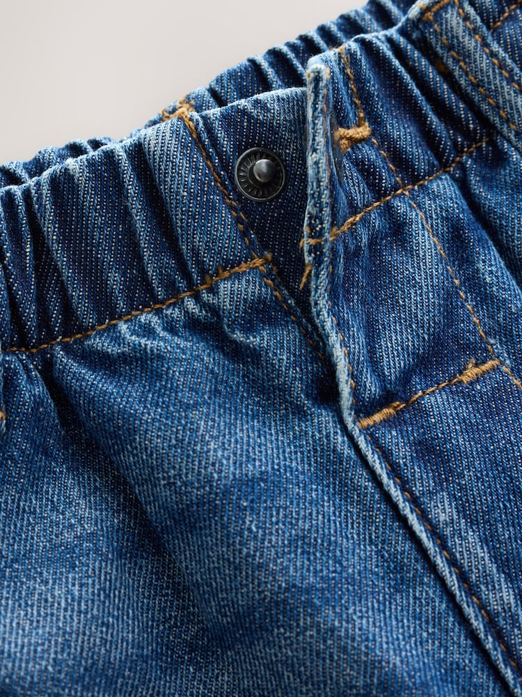 Mid Blue Denim Wide Fit
