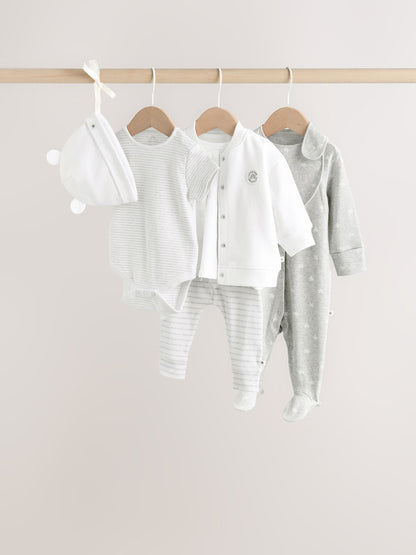 Grey Star Baby Bundle Gift Set 7 Piece (0-18mths) - Grey Star / 12-18 Months (80-86cm)