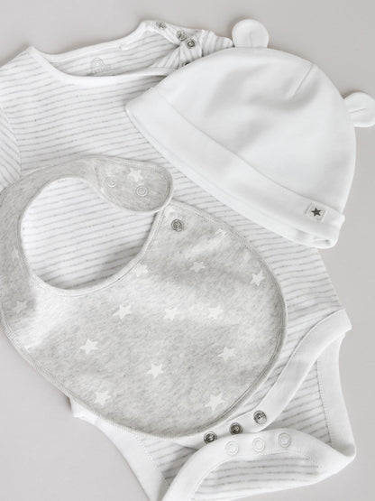 Grey Star Baby Bundle Gift Set 7 Piece (0-18mths)