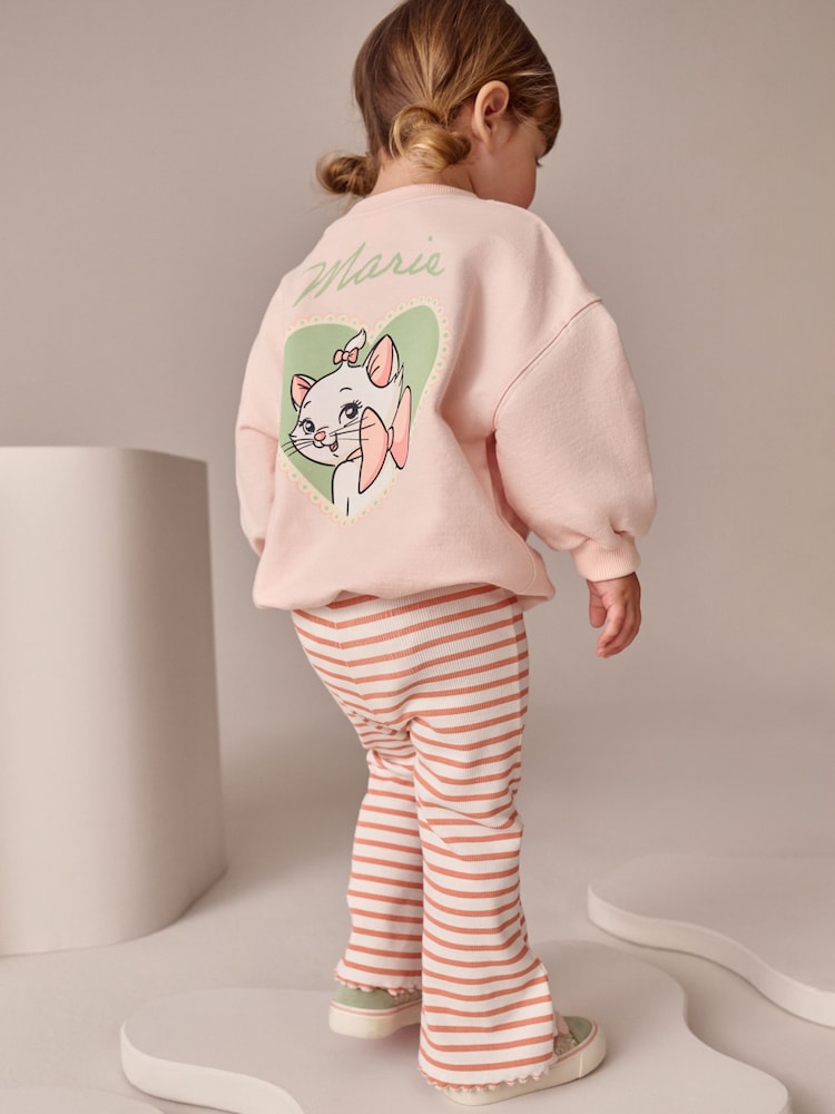 Pink Disney Aristocats Marie Long Sleeve Top and Leggings Set (3mths-7yrs) - Pink Disney Aristocats Marie Long Sleeve / 12-18 Months (80-86cm)