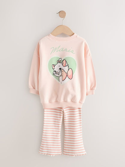 Pink Disney Aristocats Marie Long Sleeve Top and Leggings Set (3mths-7yrs)