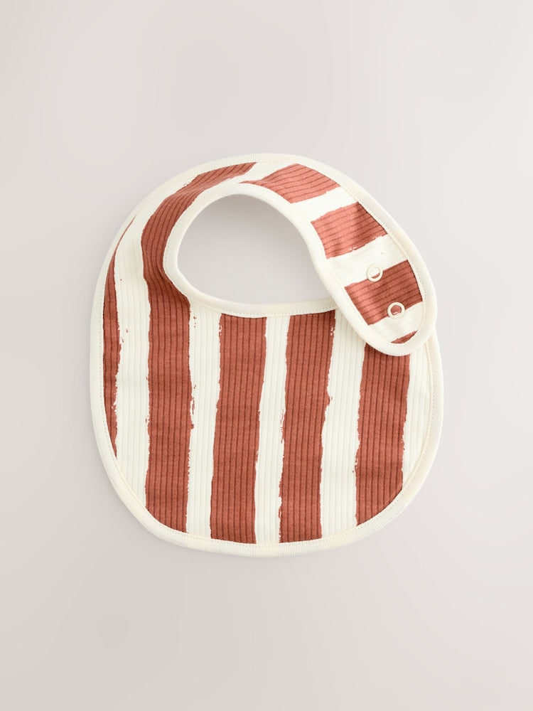Multi Baby Bibs 5 Pack - Size One
