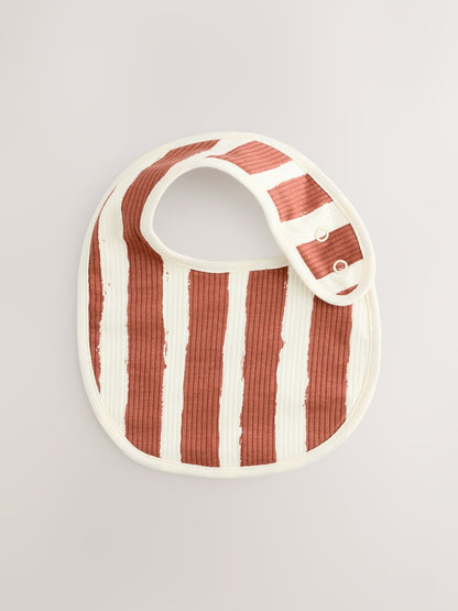 Multi Baby Bibs 5 Pack - Size One