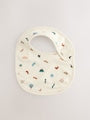 Multi Baby Bibs 5 Pack - Size One