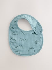 Multi Baby Bibs 5 Pack - Size One