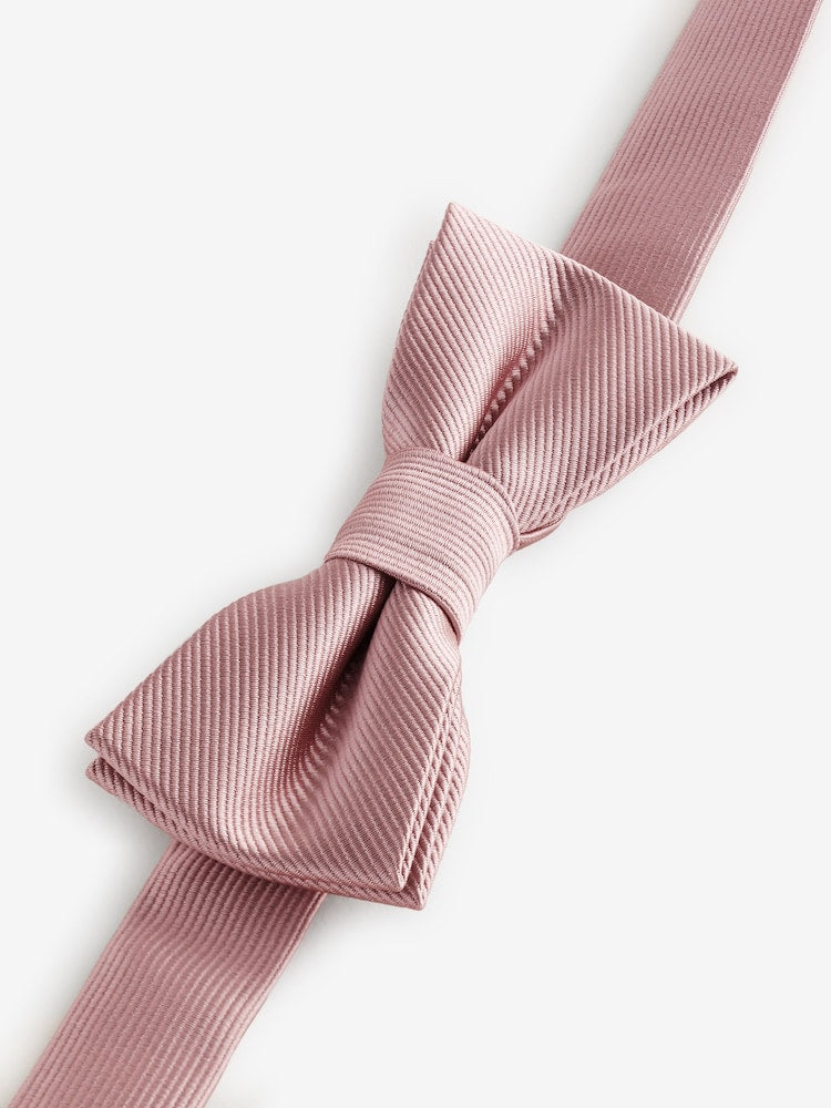 Pink Bow Tie (3-16yrs) - 6 - 9 Years (116 - 134cm)