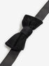 Black Velvet Bow Tie (3-16yrs) - 6 - 9 Years (116 - 134cm)