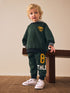Green Hoodie and Joggers Set (3mths-7yrs) - Green / 12-18 Months (80-86cm)