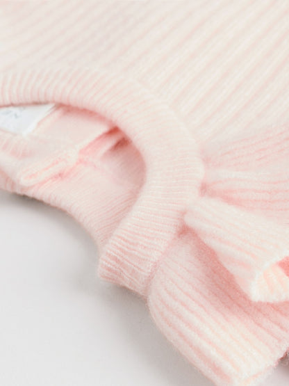 Light Pink Baby Knitted Jumper and Leggings Set 2 Piece (0mths-3yrs)