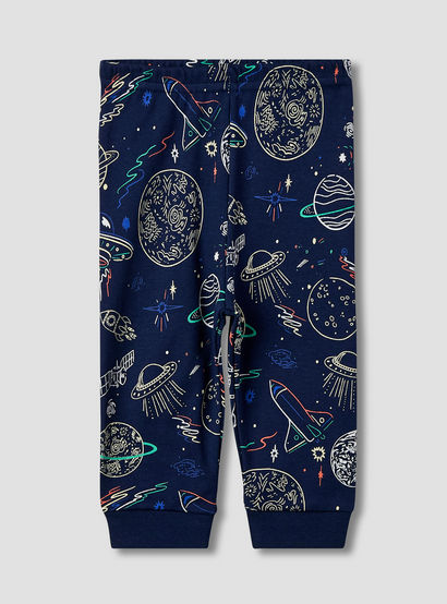 Juniors Space Print T-shirt and Pyjama - Set of 2-baby-boys-clothing-nightwear-pyjamasets-image-5