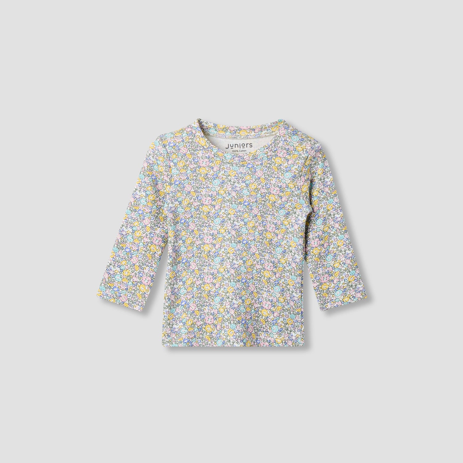 Juniors Printed Long Sleeves T-shirts and Pyjamas - Set of 2
