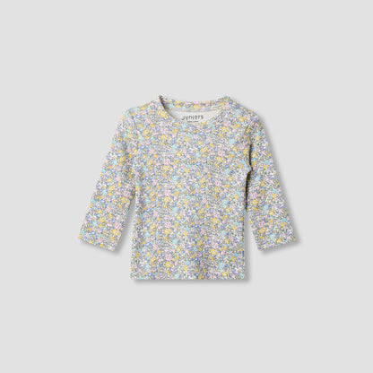 Juniors Printed Long Sleeves T-shirts and Pyjamas - Set of 2