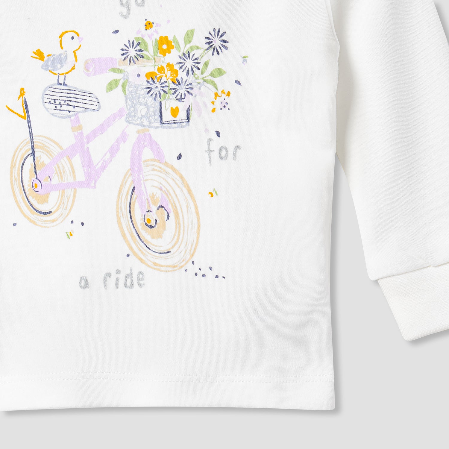 Juniors Printed Long Sleeves T-shirts and Pyjamas - Set of 2