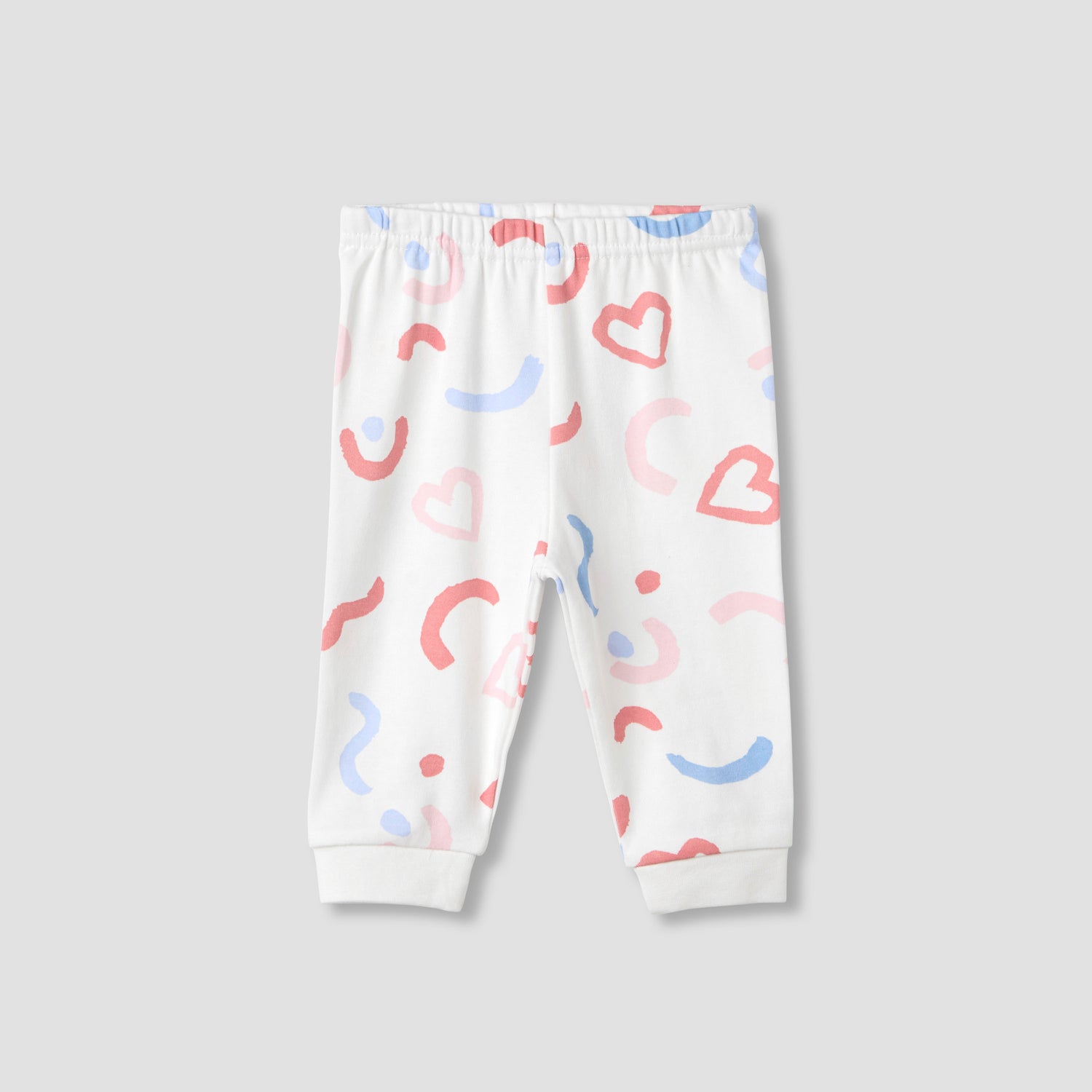 Juniors Printed Long Sleeve T-shirts and Pyjamas - Set of 2