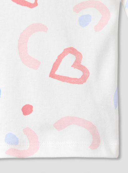 Juniors Printed Long Sleeve T-shirts and Pyjamas - Set of 2-baby-girls-clothing-nightwear-pyjamasets-image-7