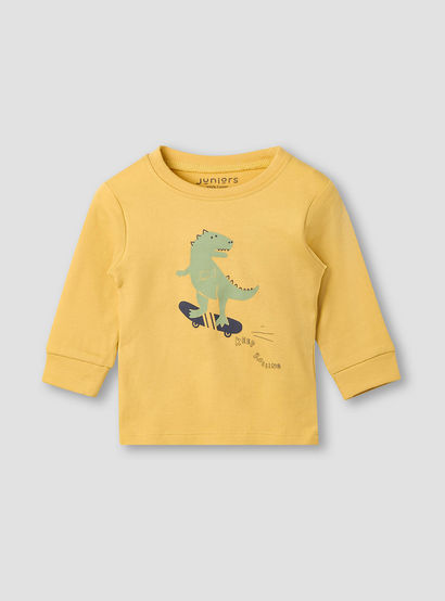 Juniors Crocodile Print T-shirt and Pyjama - Set of 3-baby-boys-clothing-nightwear-pyjamasets-image-2