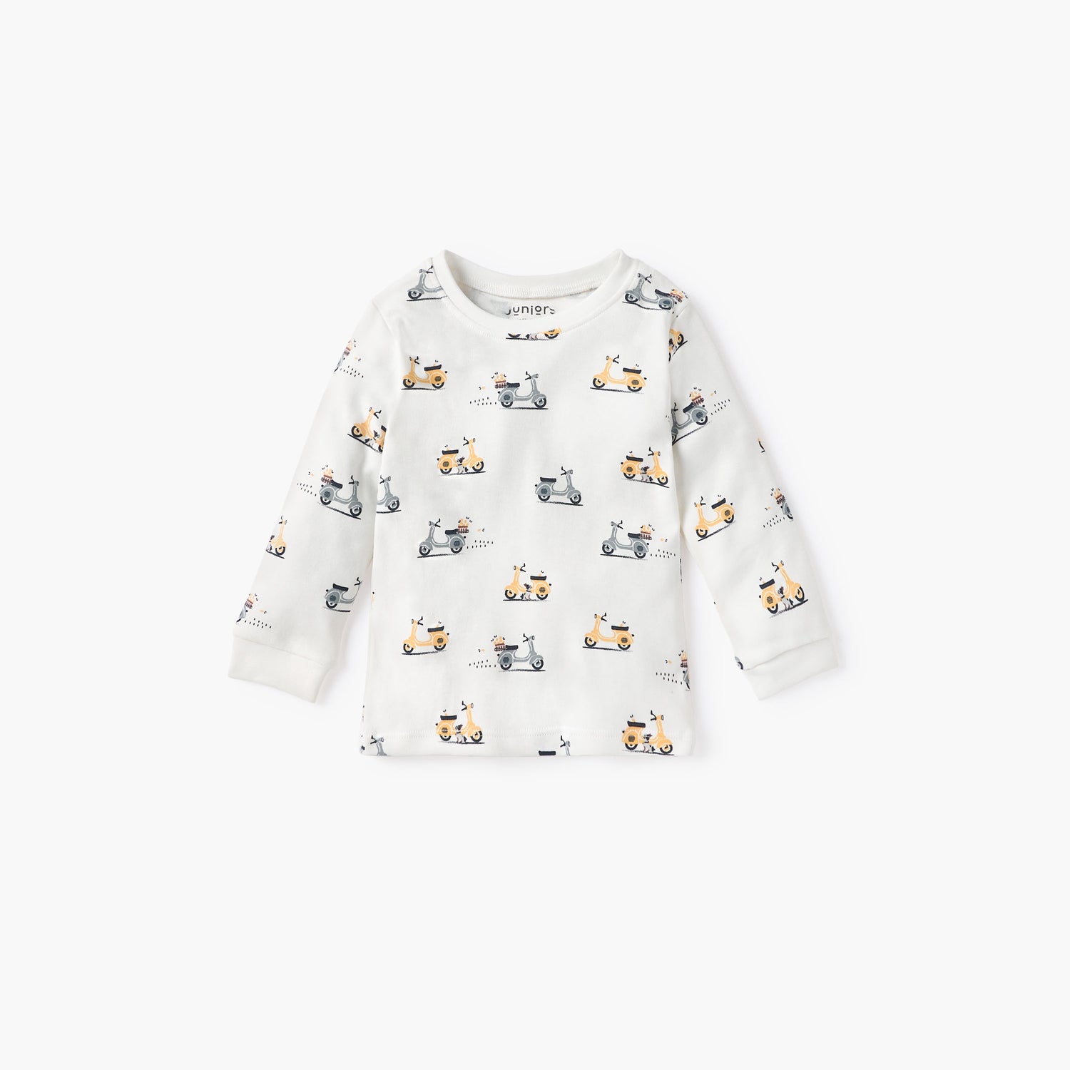 Juniors Scooter Print T-shirt and Pyjama Set