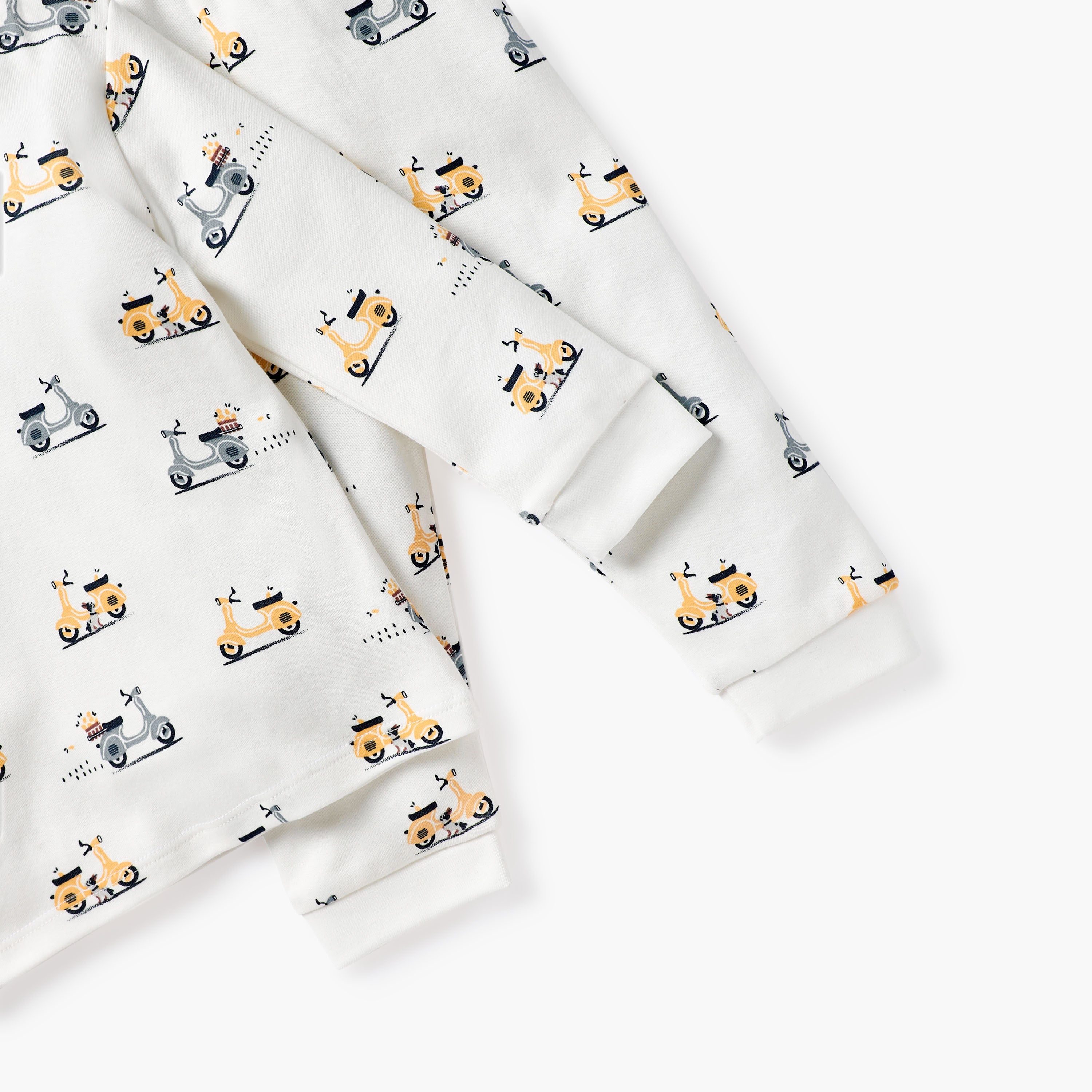 Juniors Scooter Print T-shirt and Pyjama Set