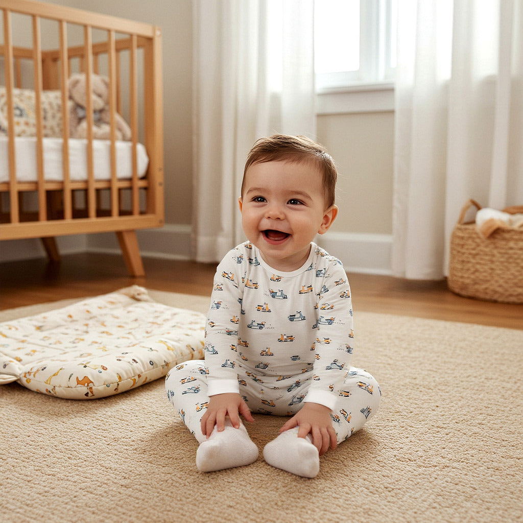 Juniors Scooter Print T-shirt and Pyjama Set