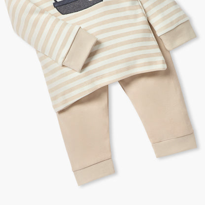 Juniors Striped T-shirt and Pyjama Set