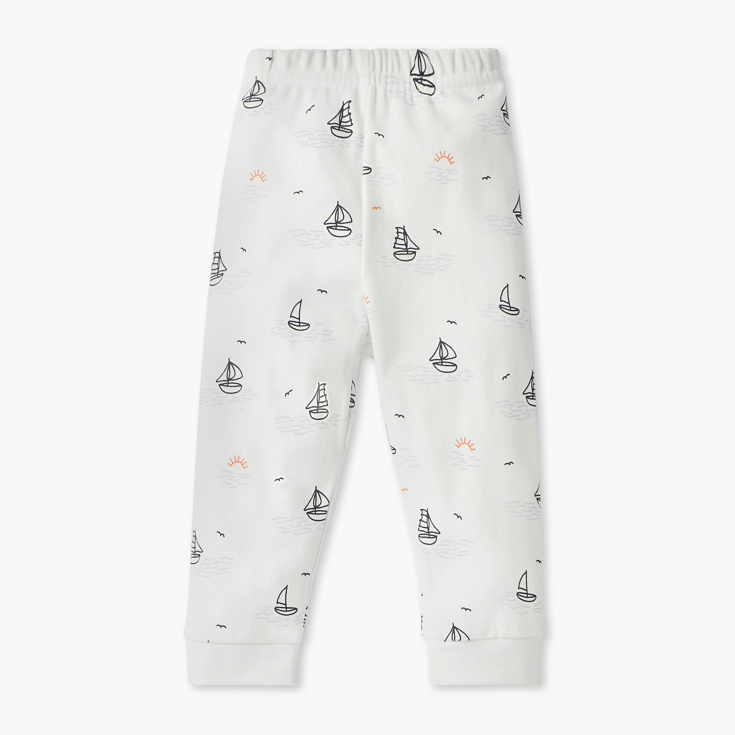 Juniors Nautical Print T-shirt and Pyjama Set