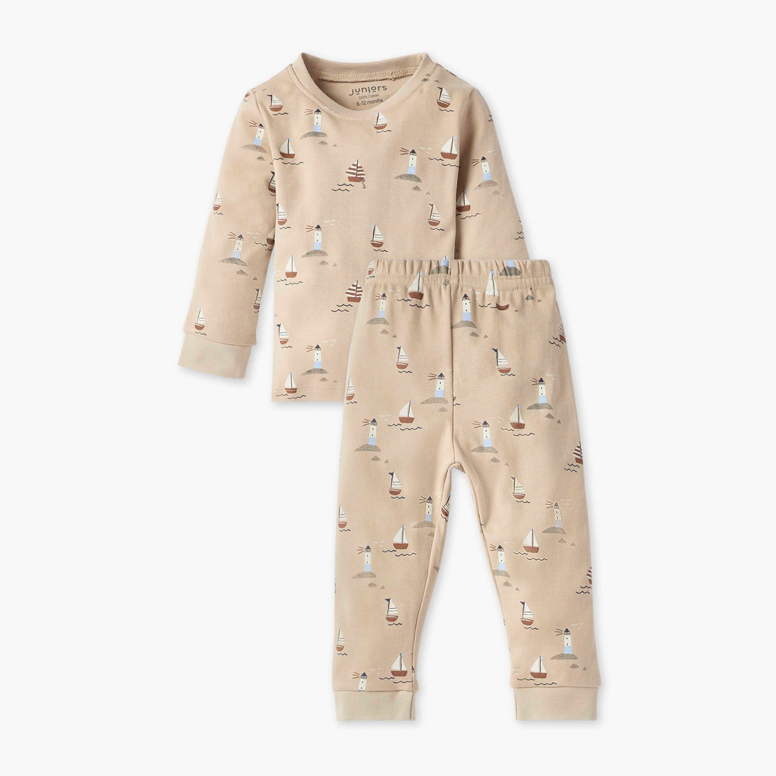 Juniors Printed T-shirt and Pyjama Set