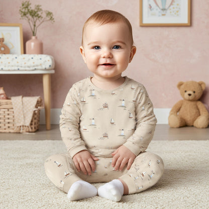 Juniors Printed T-shirt and Pyjama Set