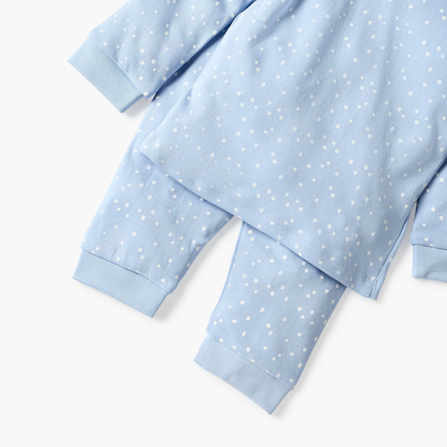 Juniors All-Over Polka Dot Print T-shirt and Pyjama Set