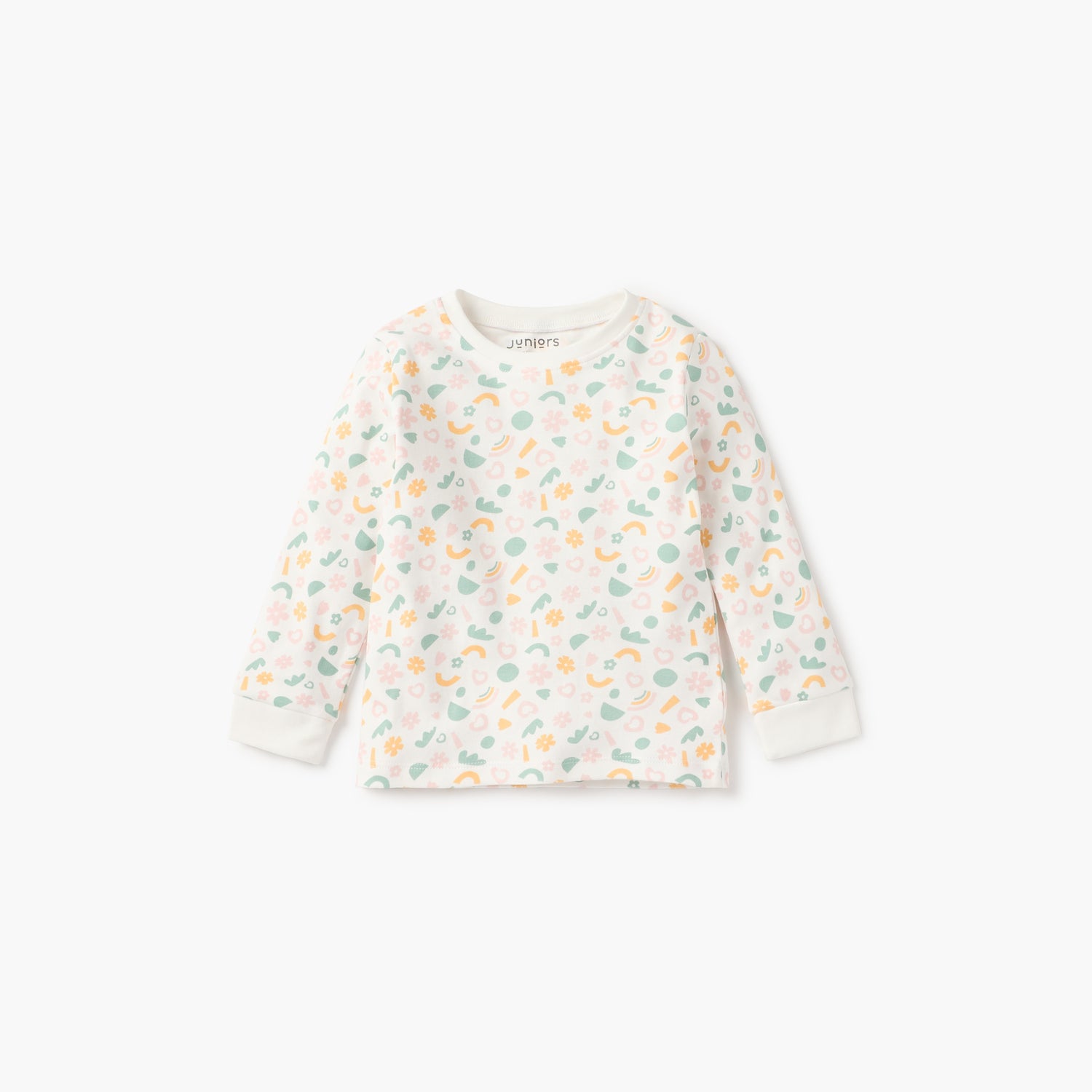 Juniors Printed T-shirt and Pyjama Set