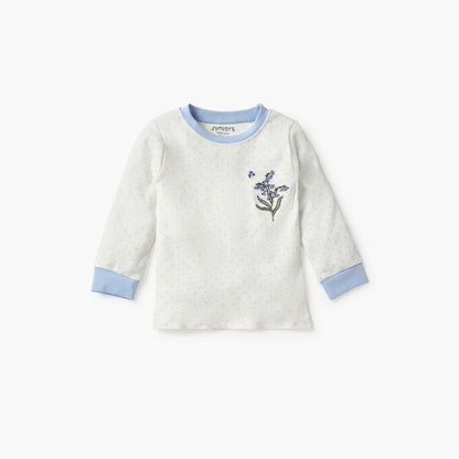 Juniors Floral Print T-shirt and Pyjama Set