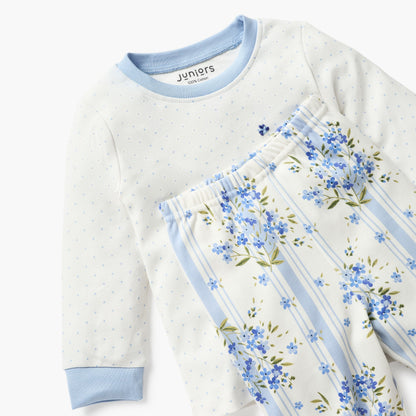 Juniors Floral Print T-shirt and Pyjama Set